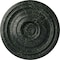 Ekena Millwork Traditional Ceiling Medallion (Fits Canopies up to 4"), 14 3/4"OD x 1 3/4"P, Painted Turtle Crackle CM14TRPTC - alternate 1